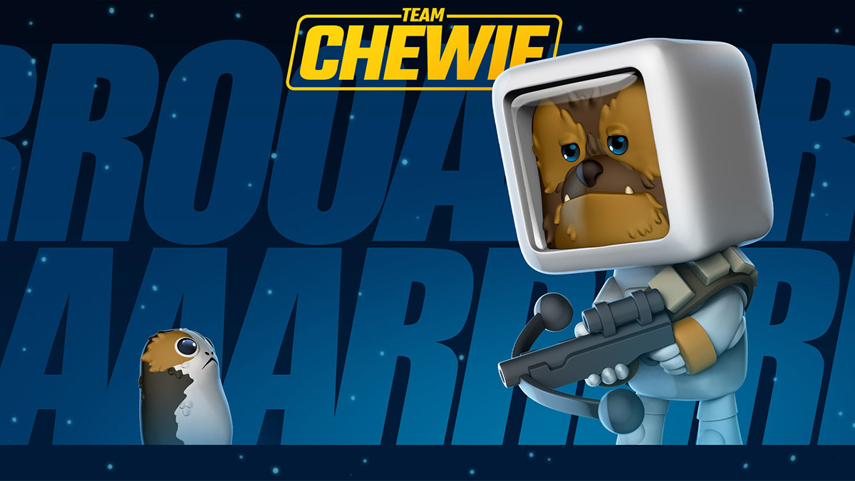 Keyart for team Chewie at STRG